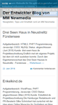 Mobile Screenshot of mm-newmedia.de
